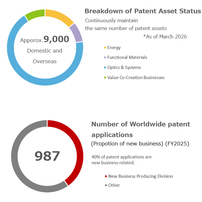 Breakdown of Patent Asset Status